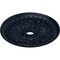 Ekena Millwork Tomango Egg & Dart Medallion (Canopies up to 6 3/4"), 27 7/8"OD x 3 7/8"ID x 2 1/2"P, Midnight Dream CM27TOMDF - alternate 2